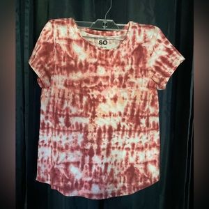 Girls tie dye tee